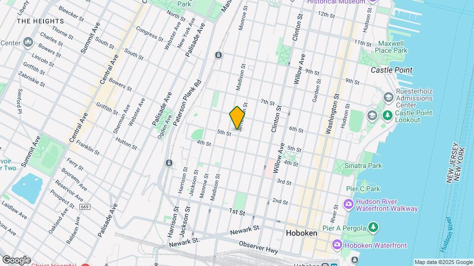 502 Jefferson St Map and Location Details