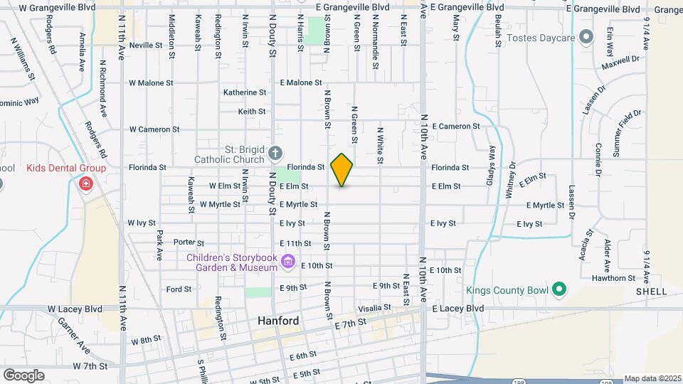 331 E Elm St Map and Location Details