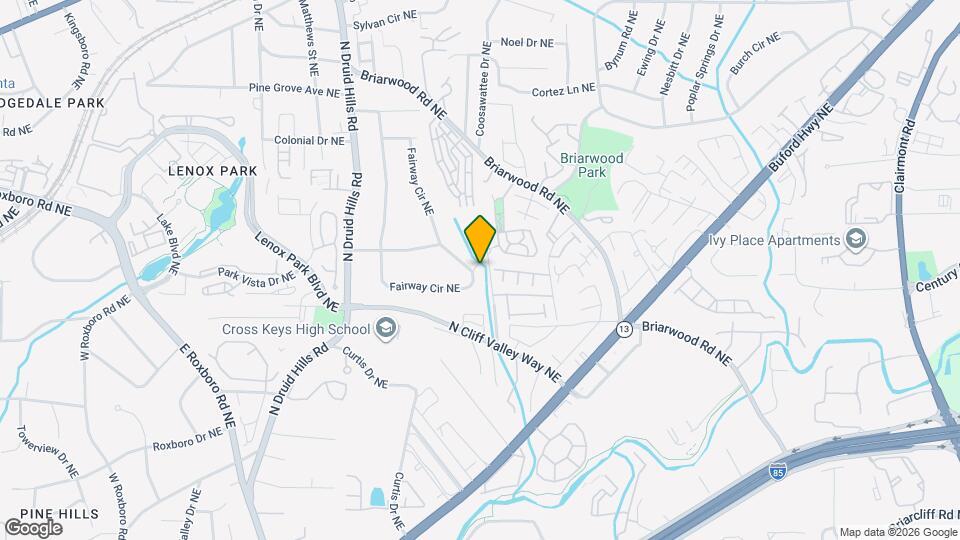 2006 Fairway Cir NE Map and Location Details