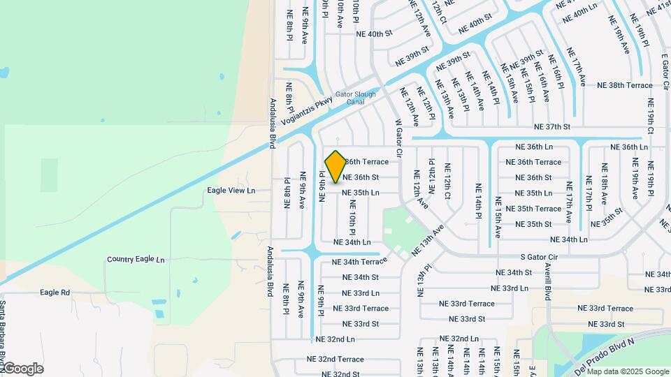 919 NE 35th Ln Map and Location Details