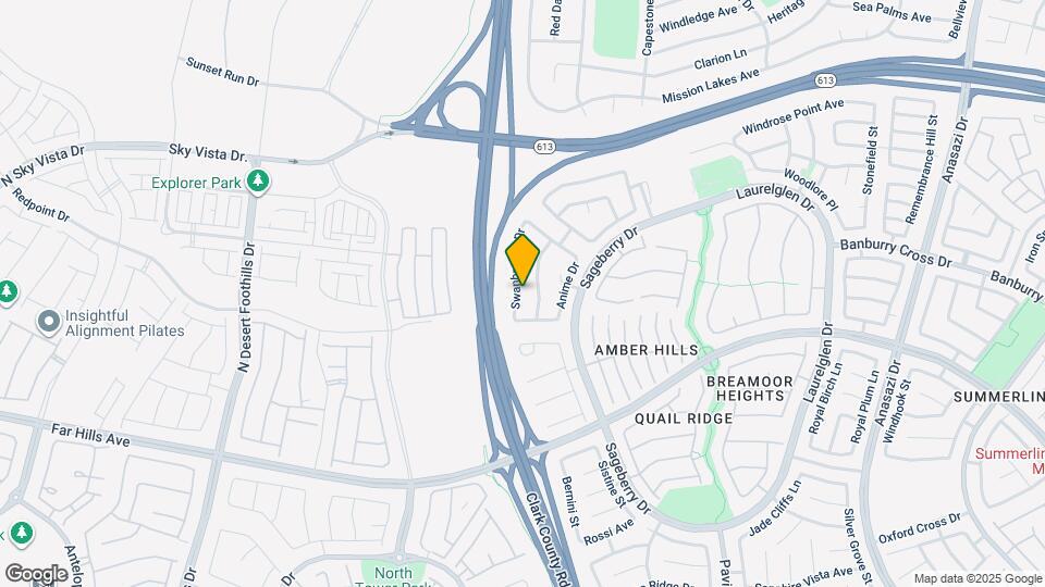 1232 Swanbrooke Dr Mapa y Detalles de la Ubicación