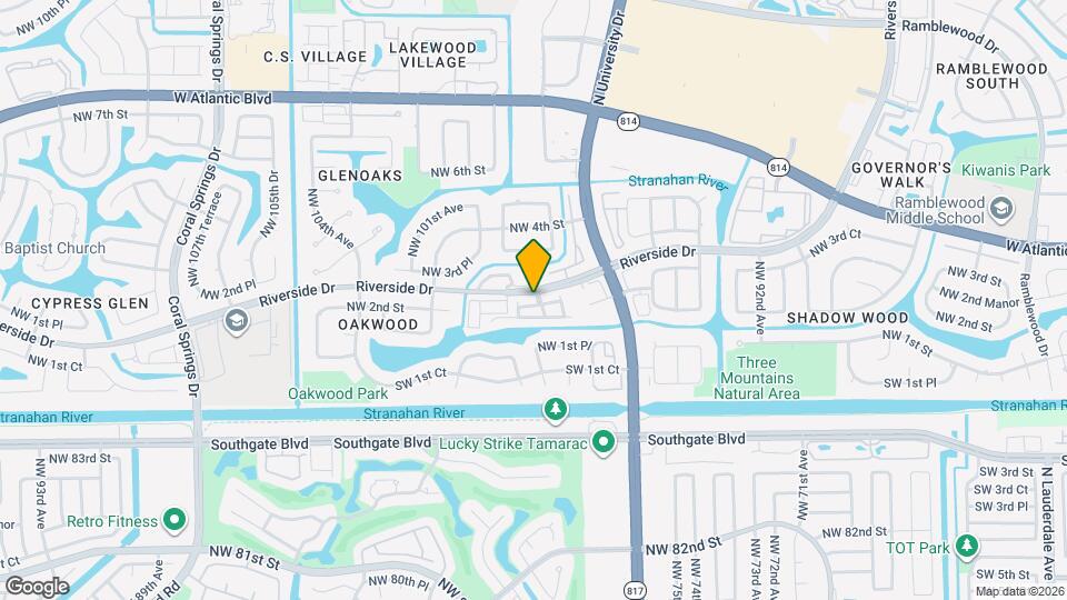 9761 NW 2nd St Map and Location Details