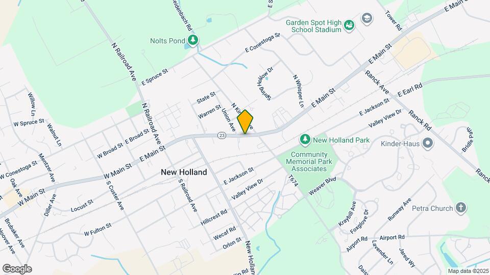 376 E Main St Map and Location Details