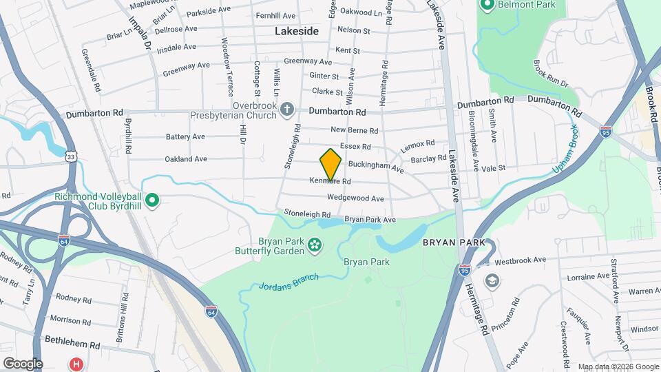 2405 Kenmore Rd Map and Location Details