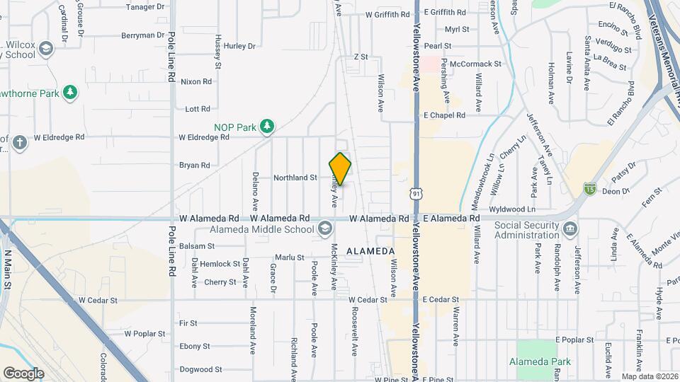 962 McKinley Ave Map and Location Details