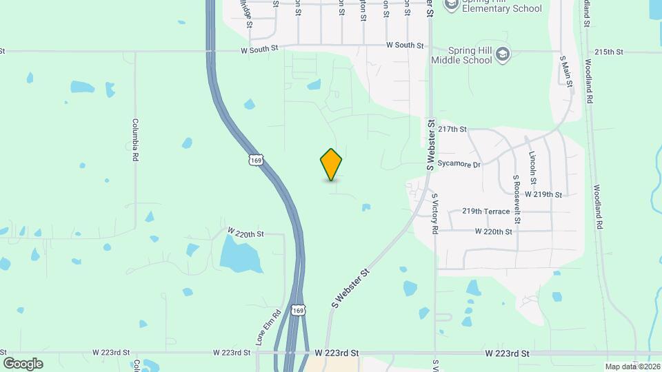 21838 Franklin St Map and Location Details