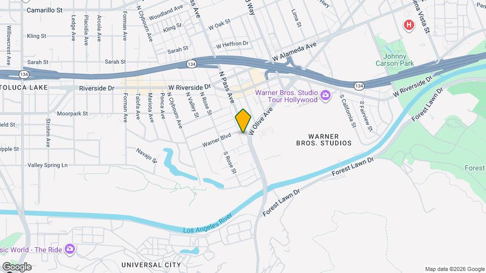 4111 W Olive Ave Map and Location Details