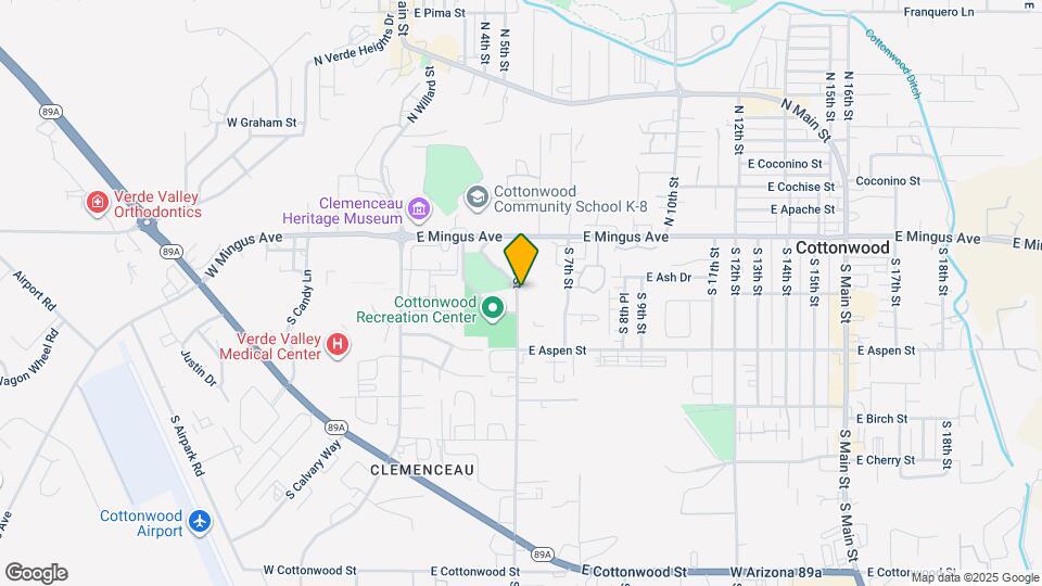 Mingus Point Apartments Map and Location Details