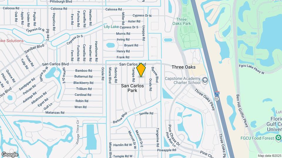 18533 Orlando Rd Mapa y Detalles de la Ubicación