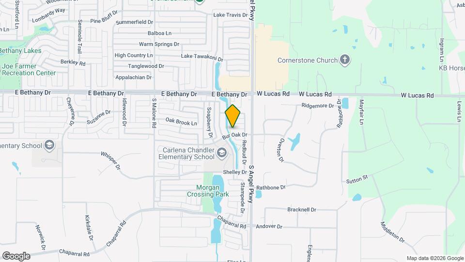 1823 Bur Oak Dr Map and Location Details