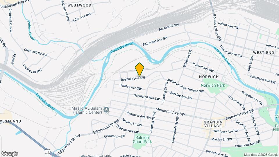 2702 Avenel Ave SW Map and Location Details
