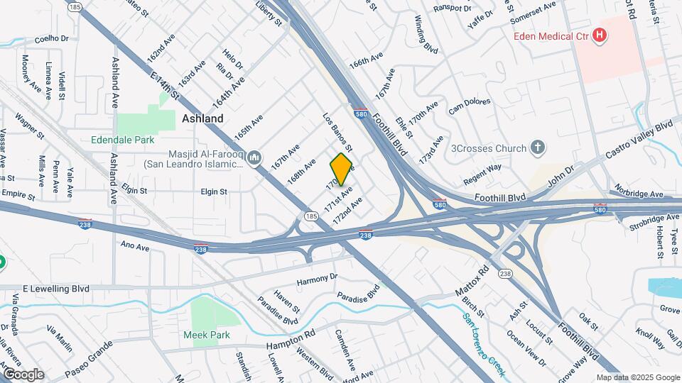 1519 171st Ave Map and Location Details