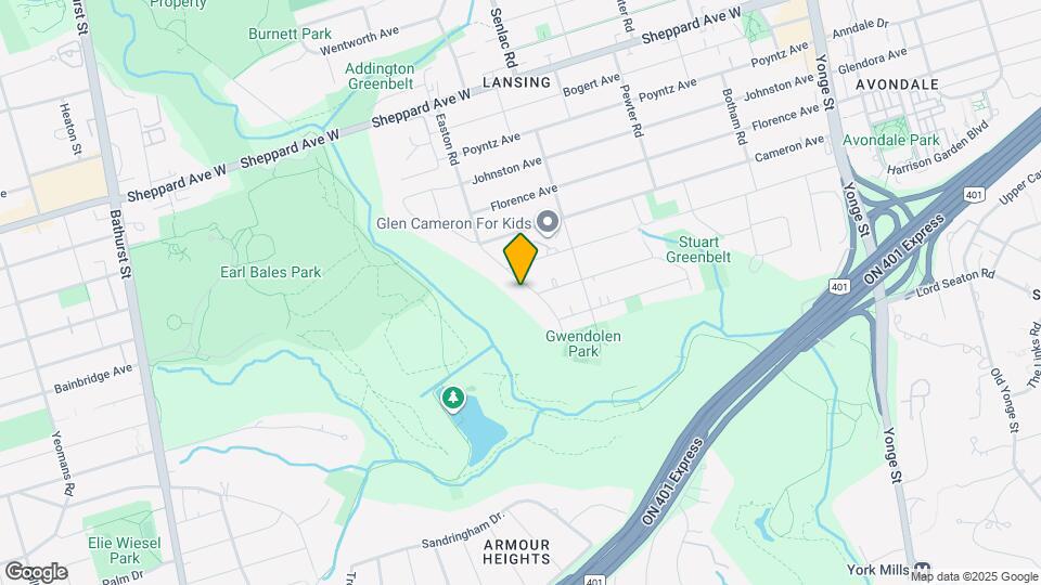 34 Gwendolen Crescent Map and Location Details