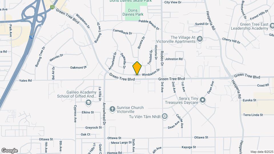 16317 Wimbleton Dr Map and Location Details