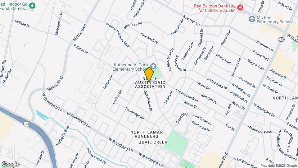 1415 Mearns Meadow Blvd Map and Location Details