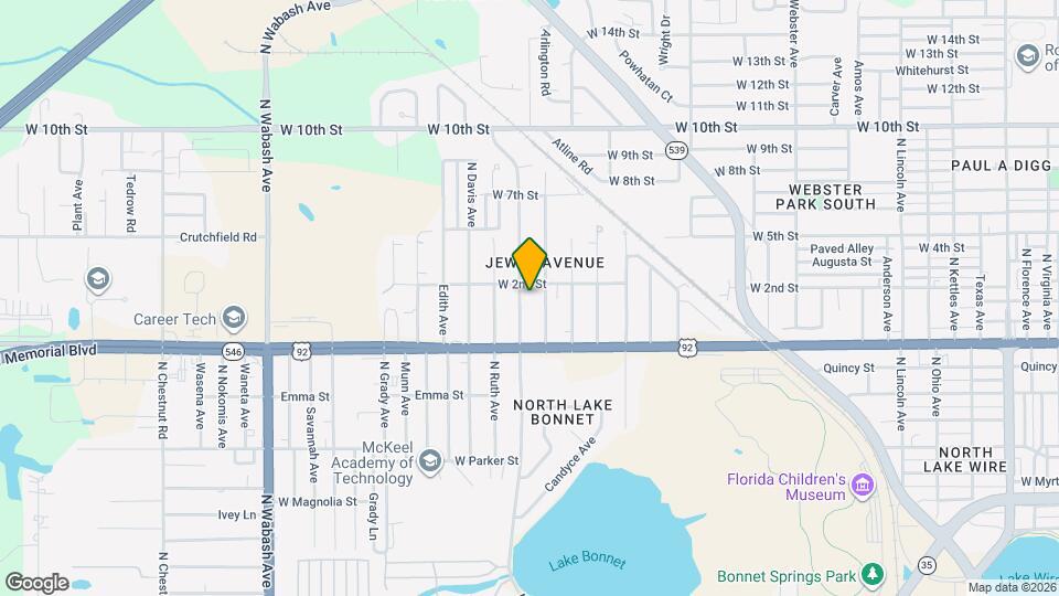 1041 N Brunnell Pkwy Map and Location Details