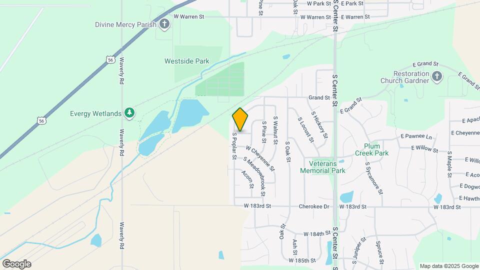 443 W Apache St Map and Location Details