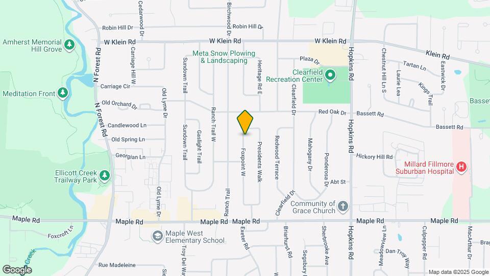 161 Foxpoint W Map and Location Details