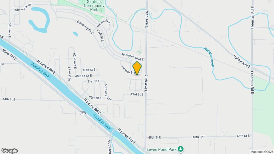 6901 41st St E Map and Location Details