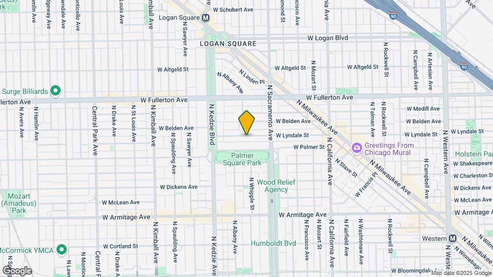 3053 W Lyndale St-Unit -Unit 2A Map and Location Details