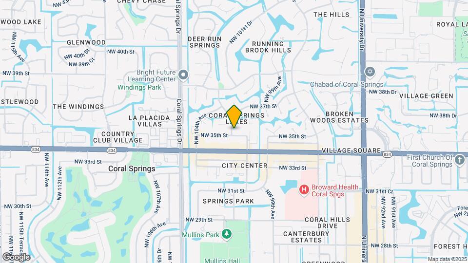 10151 NW 35th St Map and Location Details