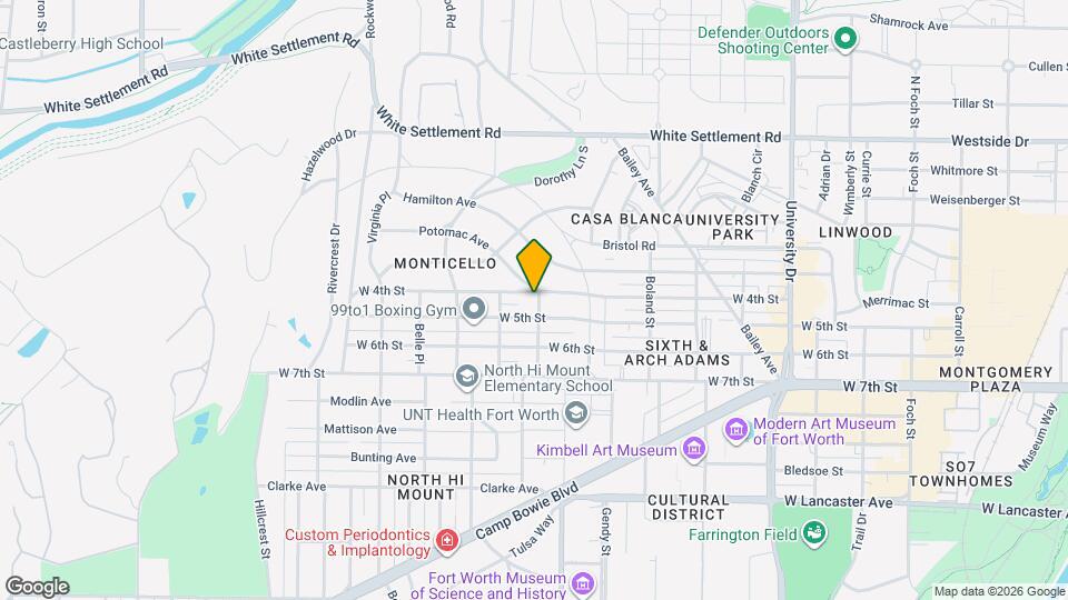 3701 W 4th St Map and Location Details