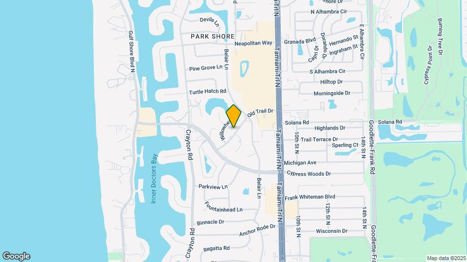 725 Old Trail Dr Mapa y Detalles de la Ubicación