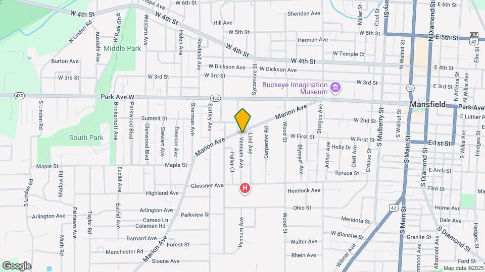 87 Vennum Ave Map and Location Details