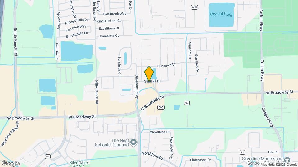 9406 Sunlake Dr Map and Location Details
