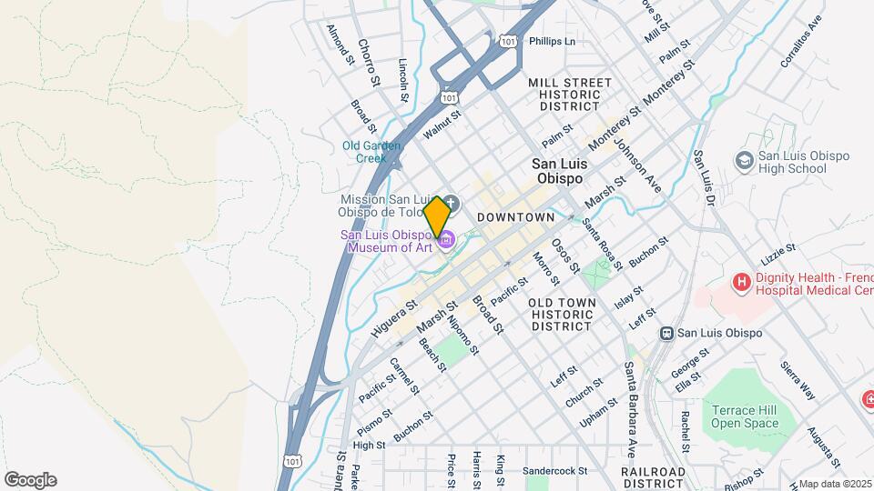 664 Monterey St Map and Location Details