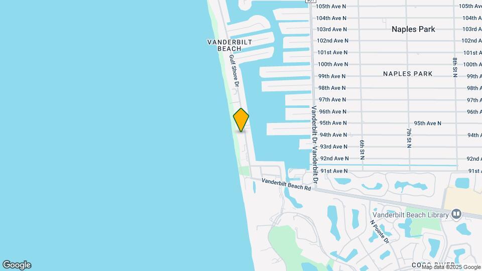 9415 Gulf Shore Dr Map and Location Details