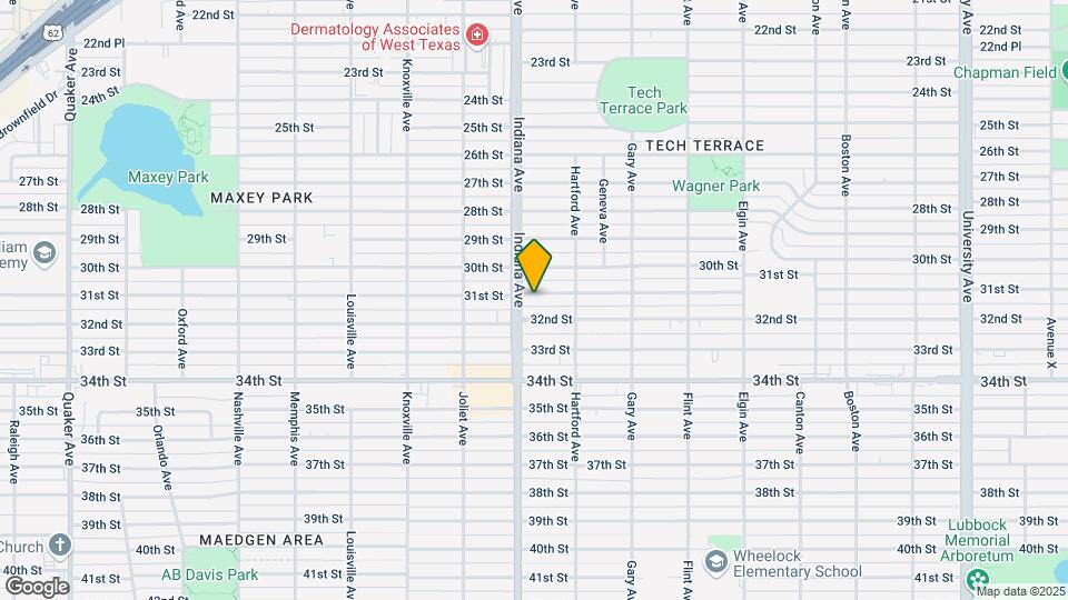 3315 31st St Map and Location Details