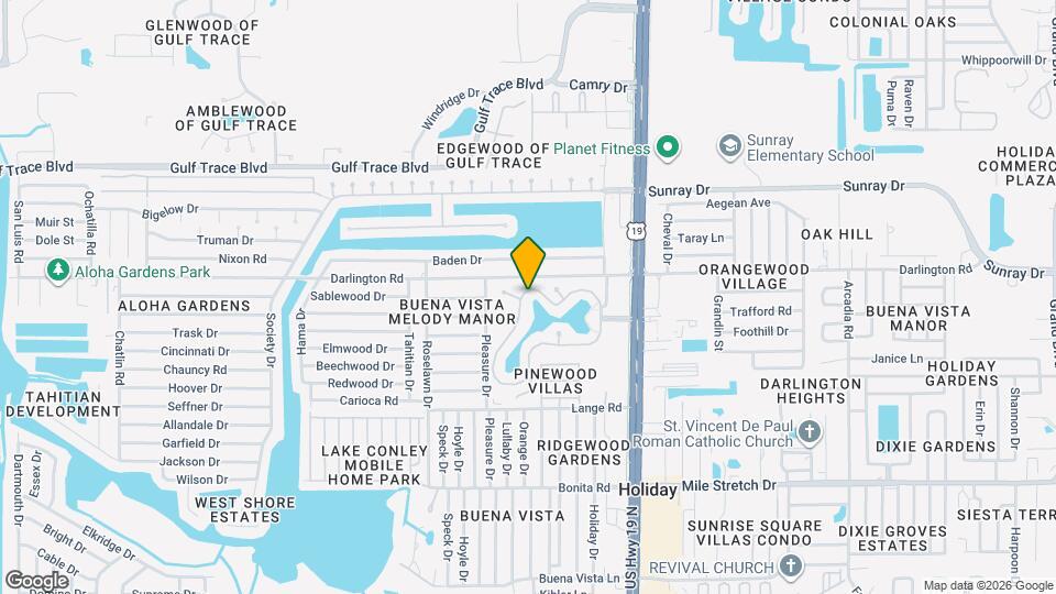 4348 Tahitian Gardens Cir Map and Location Details