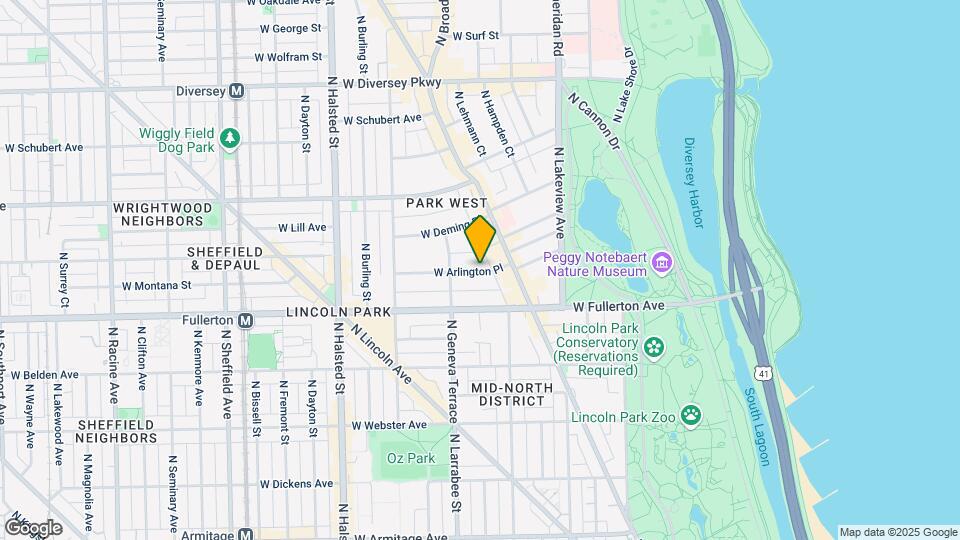 532 W Arlington Pl, Unit M09B Mapa y Detalles de la Ubicación