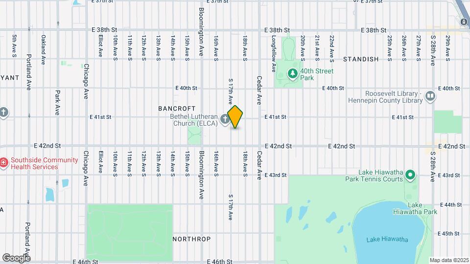 4125 17th Ave S Mapa y Detalles de la Ubicación