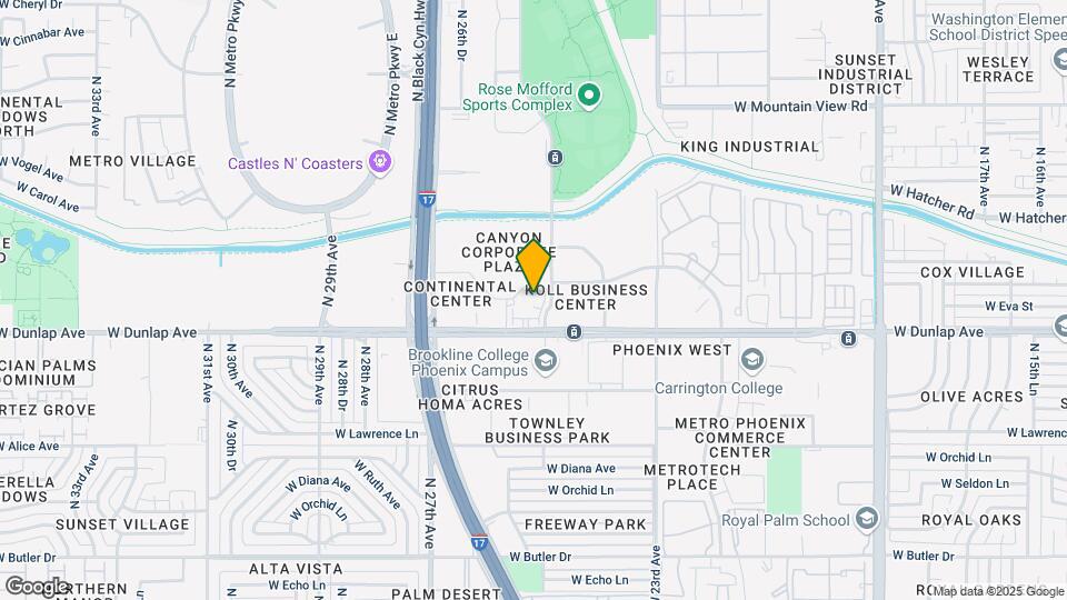 Acclaim Map and Location Details