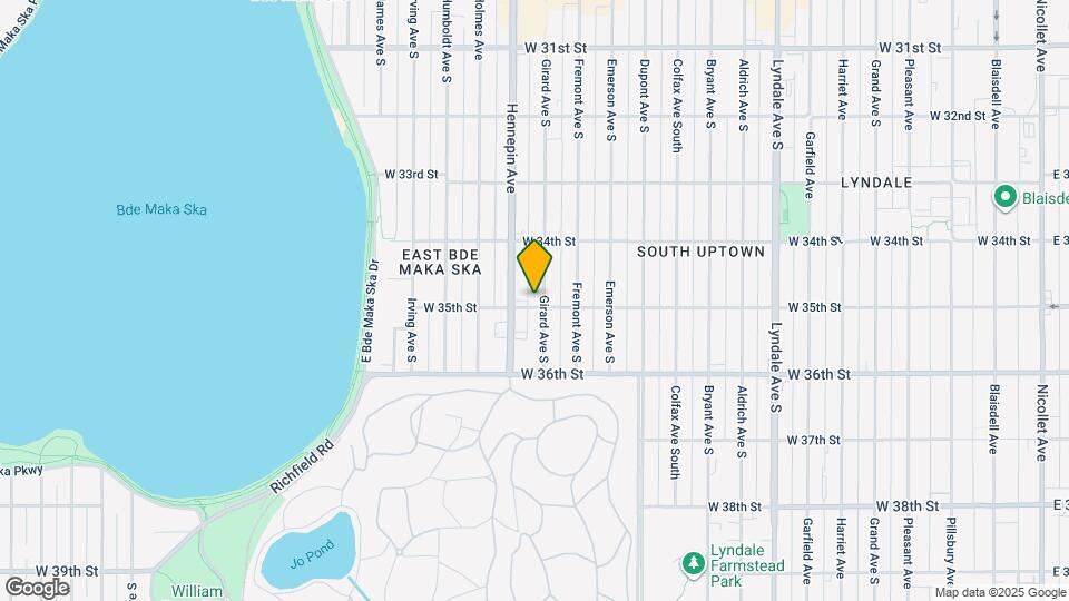 3452 Girard Ave S, Unit 3452 Mapa y Detalles de la Ubicación