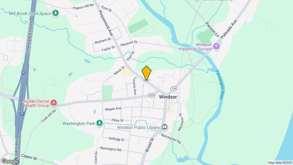 53 Poquonock Ave Map and Location Details