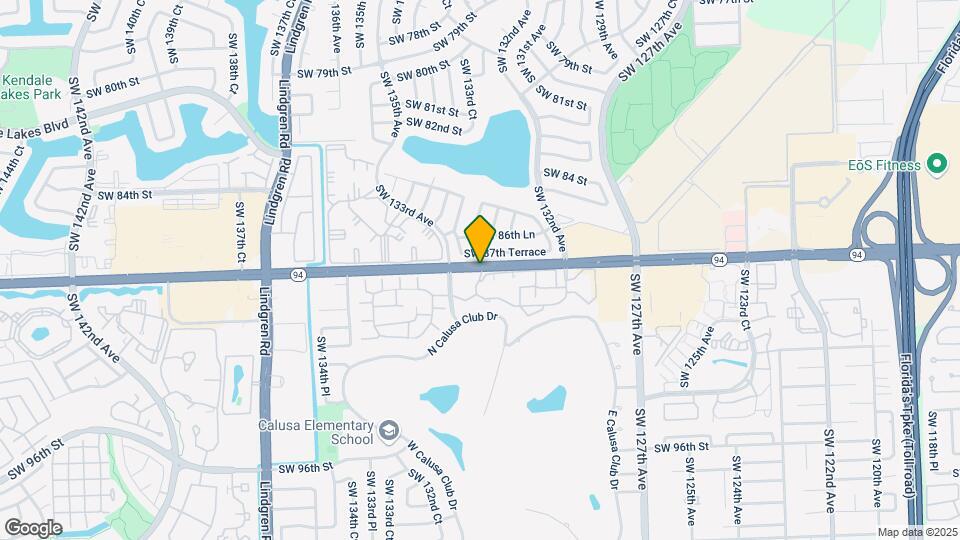13250 SW 88th St Map and Location Details