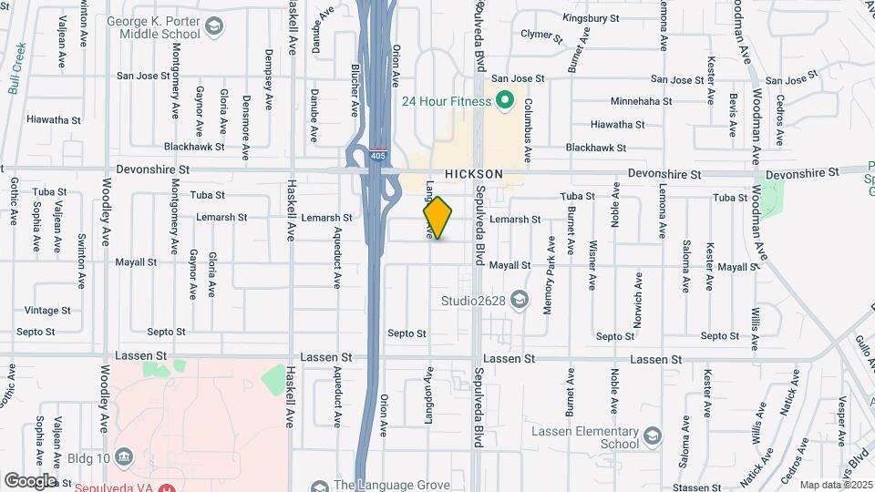 15452 Romar St Map and Location Details