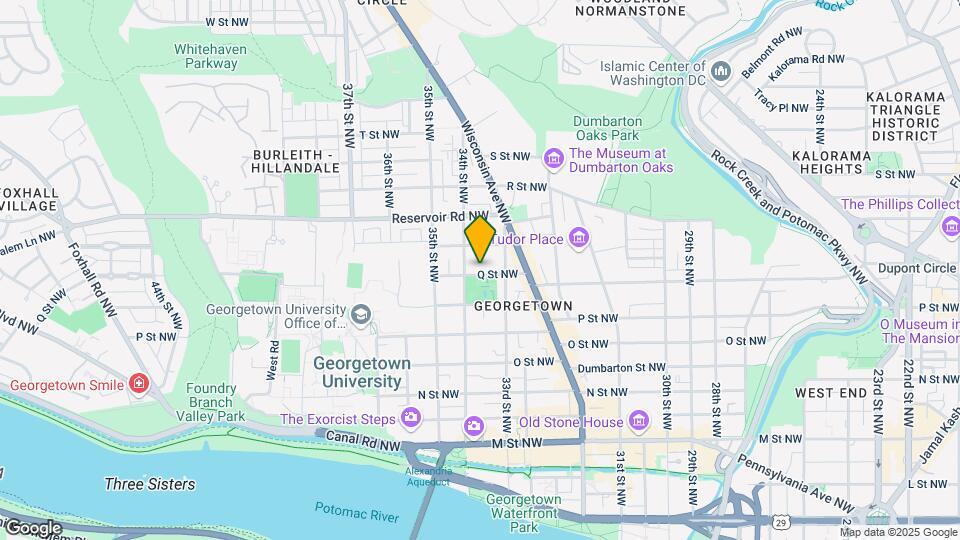 3329 Q St NW Map and Location Details
