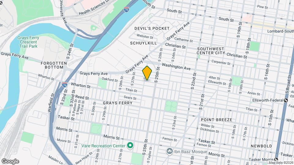 2538 Manton St Map and Location Details