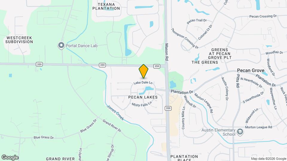 2526 Lake Dale Ln Map and Location Details