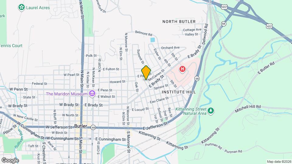 427 1st St, Unit Apt 2 Mapa y Detalles de la Ubicación