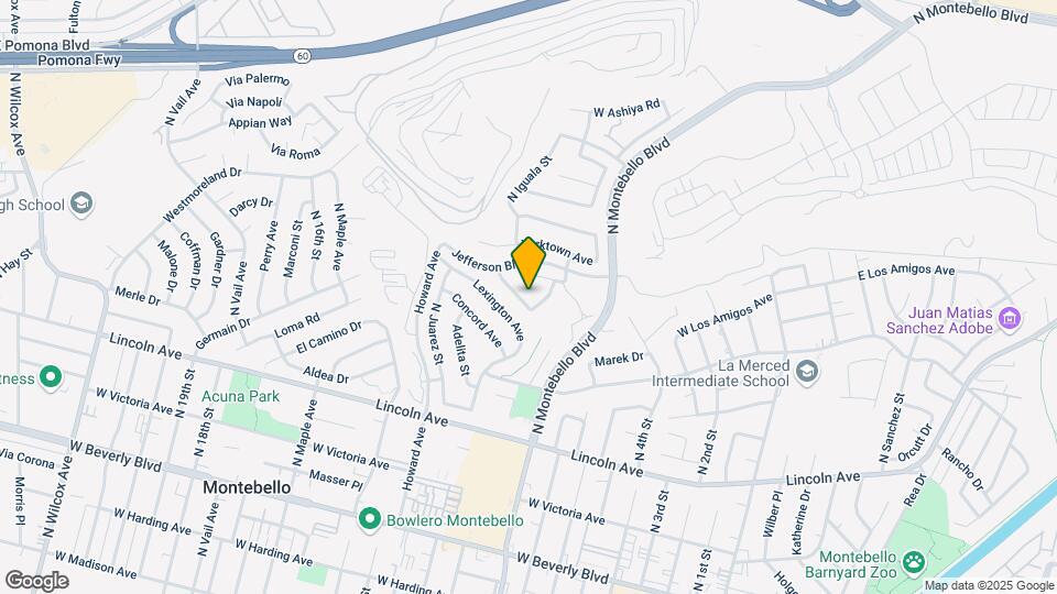 912 W Alfred Pl Mapa y Detalles de la Ubicación