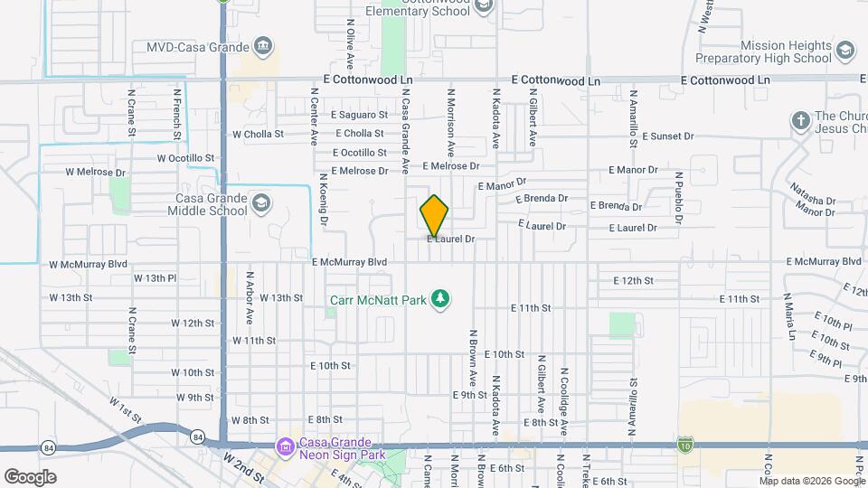 1414 N Cameron St Map and Location Details