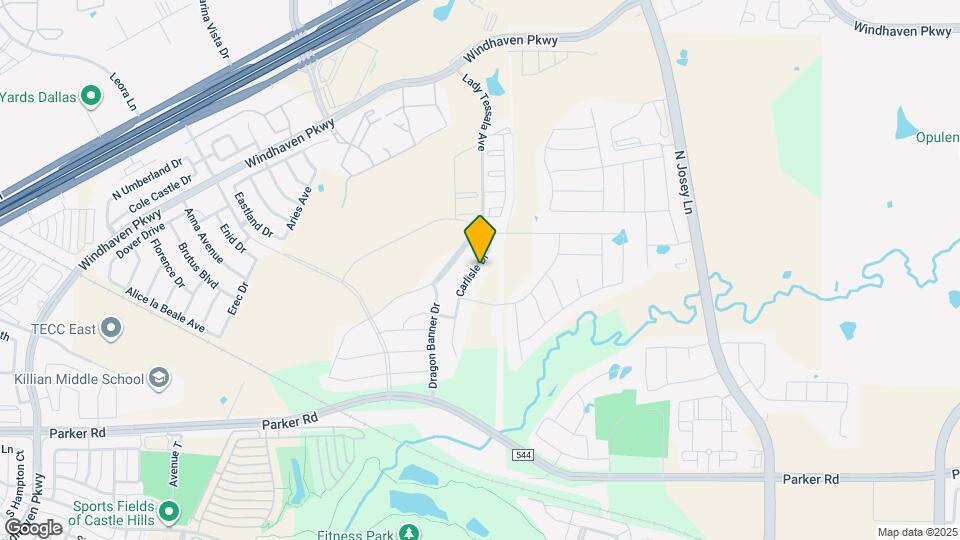 741 Carlisle Dr Map and Location Details