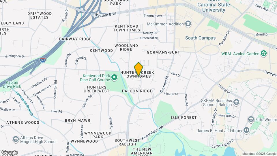 4304 Hunters Club Dr Map and Location Details