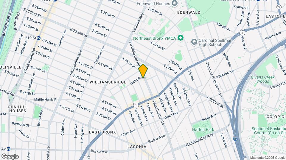 3527 Eastchester Rd Map and Location Details