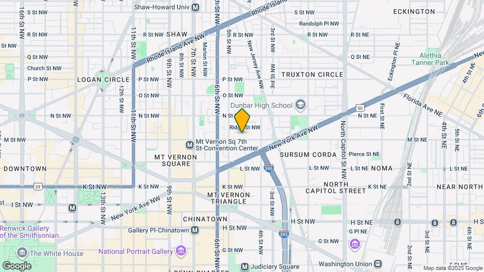 447 M St NW Map and Location Details